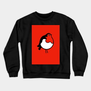 Red Breasted Robin Crewneck Sweatshirt